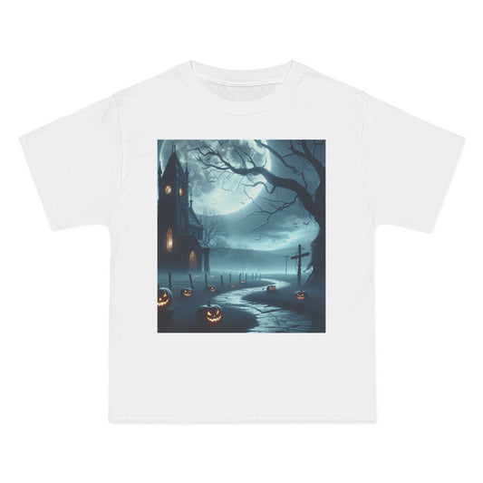 Halloween Haunted House T-Shirt, Spooky Shirt, Ghostly Tee, October Apparel, Fall Fashion, Nightmare Design