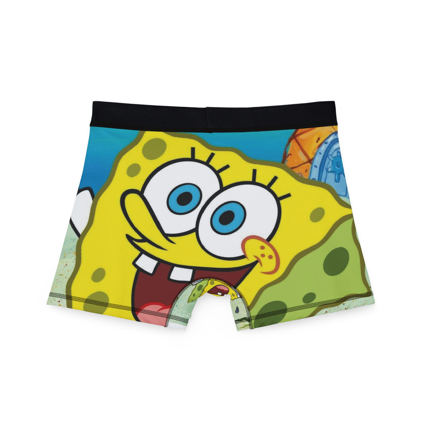 SpongeBob SquarePants Men's Boxers, Fun Underwear for Fans, Gift for Birthdays, Beach Days, or Animation Lovers