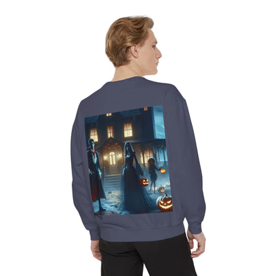 Halloween Unisex Sweatshirt, Cozy Fall Fashion, Spooky Sweatshirt, Ghostly Vibes, Perfect for Parties, Autumn Style