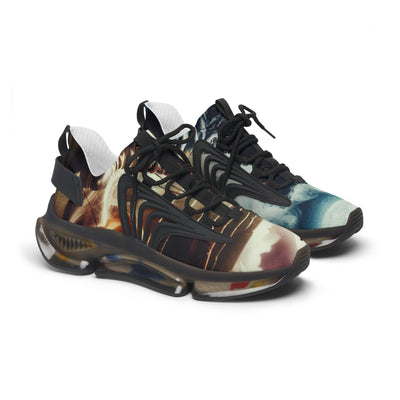 Trendy Women's Mesh Sneakers with Vibrant Design, Casual Footwear, Athletic Shoes, Fashion Sneakers, Gift for Her