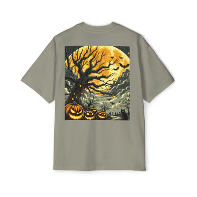 Stylish Halloween Oversized Tee, Spooky, Halloween Apparel, Unisex T-shirt, Trick-or-Treat Shirt, Autumn Fashion, Gift for Him