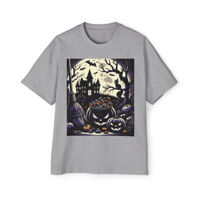 Stylish Halloween Oversized Tee, Spooky, Halloween Apparel, Unisex T-shirt, Trick-or-Treat Shirt, Autumn Fashion, Gift for Him
