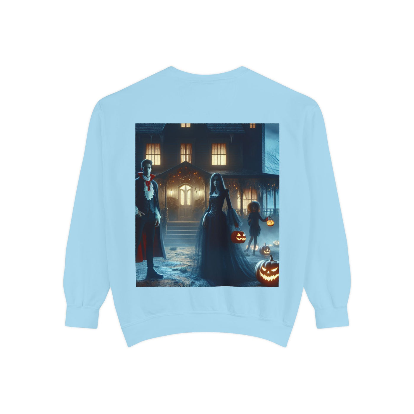 Halloween Unisex Sweatshirt, Cozy Fall Fashion, Spooky Sweatshirt, Ghostly Vibes, Perfect for Parties, Autumn Style
