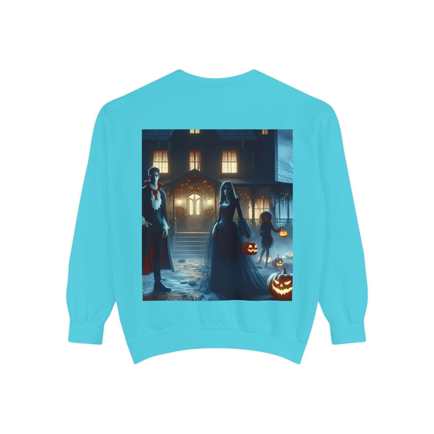 Halloween Unisex Sweatshirt, Cozy Fall Fashion, Spooky Sweatshirt, Ghostly Vibes, Perfect for Parties, Autumn Style