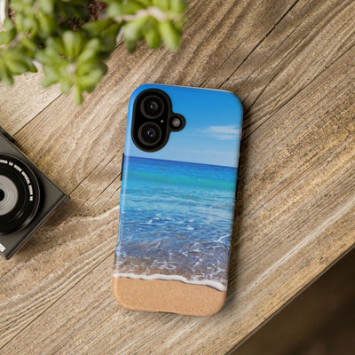 Ocean Wave Phone Case | Tough Cases for Beach Lovers, Waterproof Design, Summer Vibe, Gift for Her, Travel Accessories