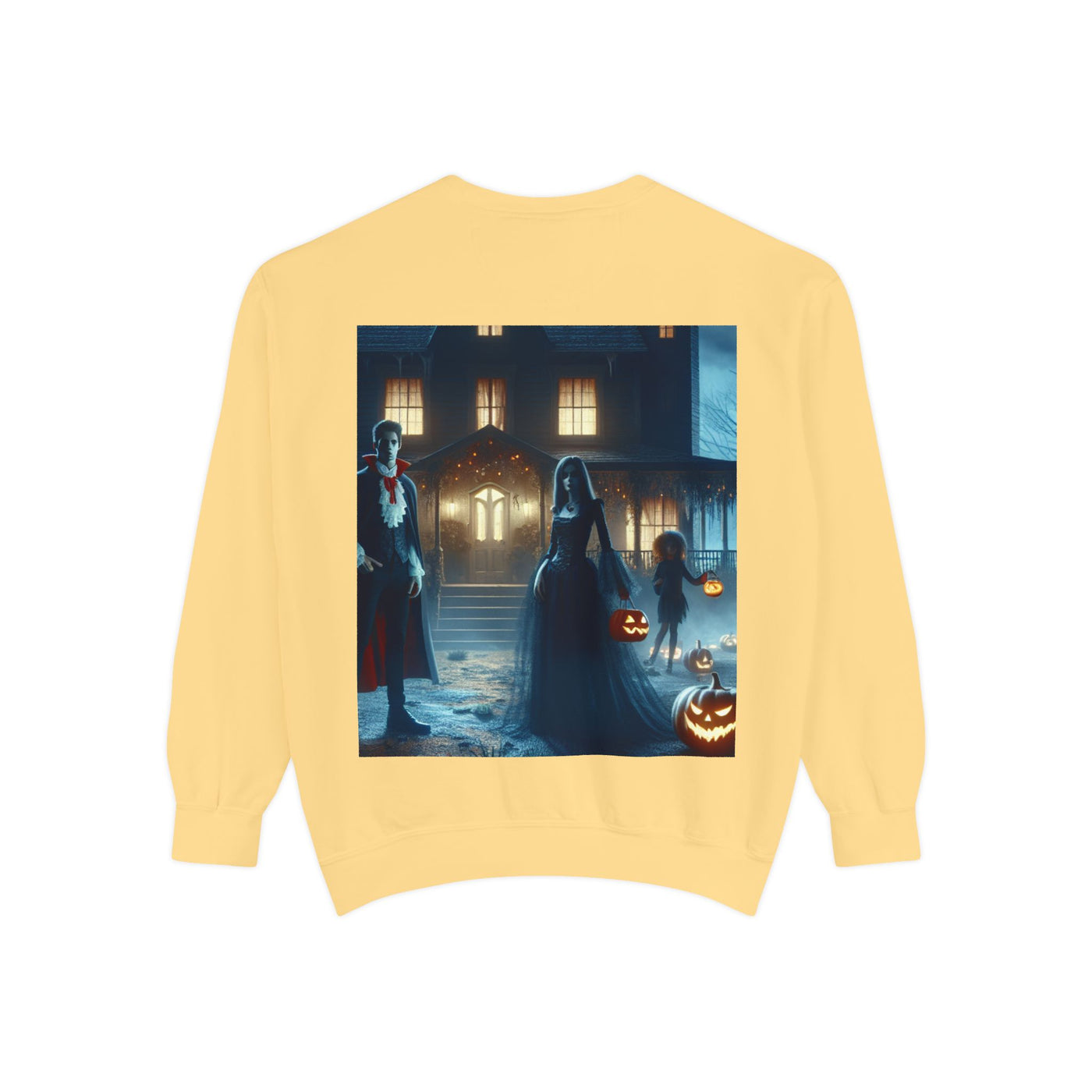 Halloween Unisex Sweatshirt, Cozy Fall Fashion, Spooky Sweatshirt, Ghostly Vibes, Perfect for Parties, Autumn Style