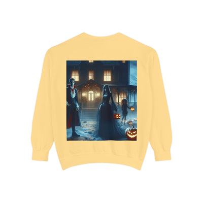 Halloween Unisex Sweatshirt, Cozy Fall Fashion, Spooky Sweatshirt, Ghostly Vibes, Perfect for Parties, Autumn Style