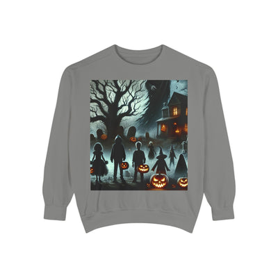 Halloween Unisex Sweatshirt, Cozy Fall Fashion, Spooky Sweatshirt, Ghostly Vibes, Perfect for Parties, Autumn Style