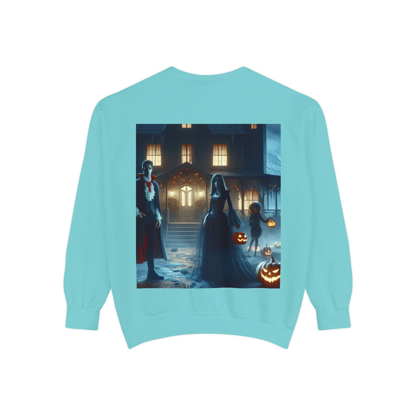 Halloween Unisex Sweatshirt, Cozy Fall Fashion, Spooky Sweatshirt, Ghostly Vibes, Perfect for Parties, Autumn Style