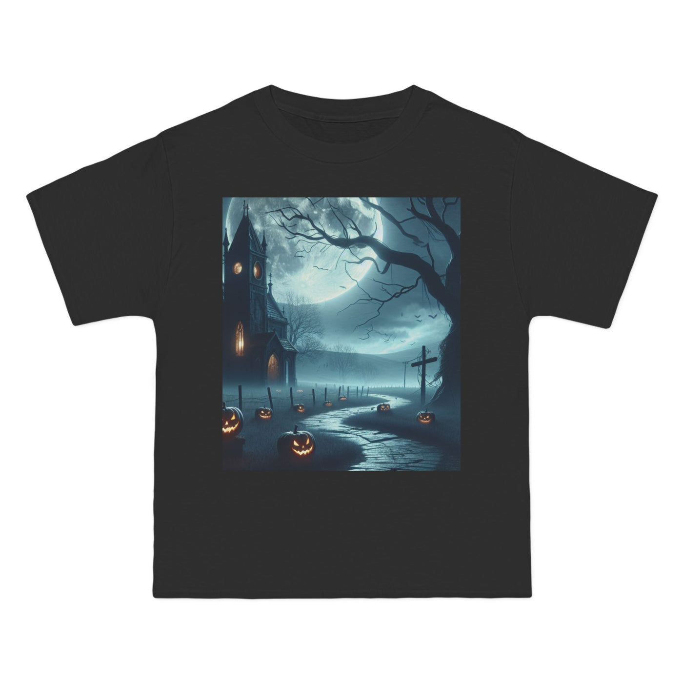 Halloween Haunted House T-Shirt, Spooky Shirt, Ghostly Tee, October Apparel, Fall Fashion, Nightmare Design