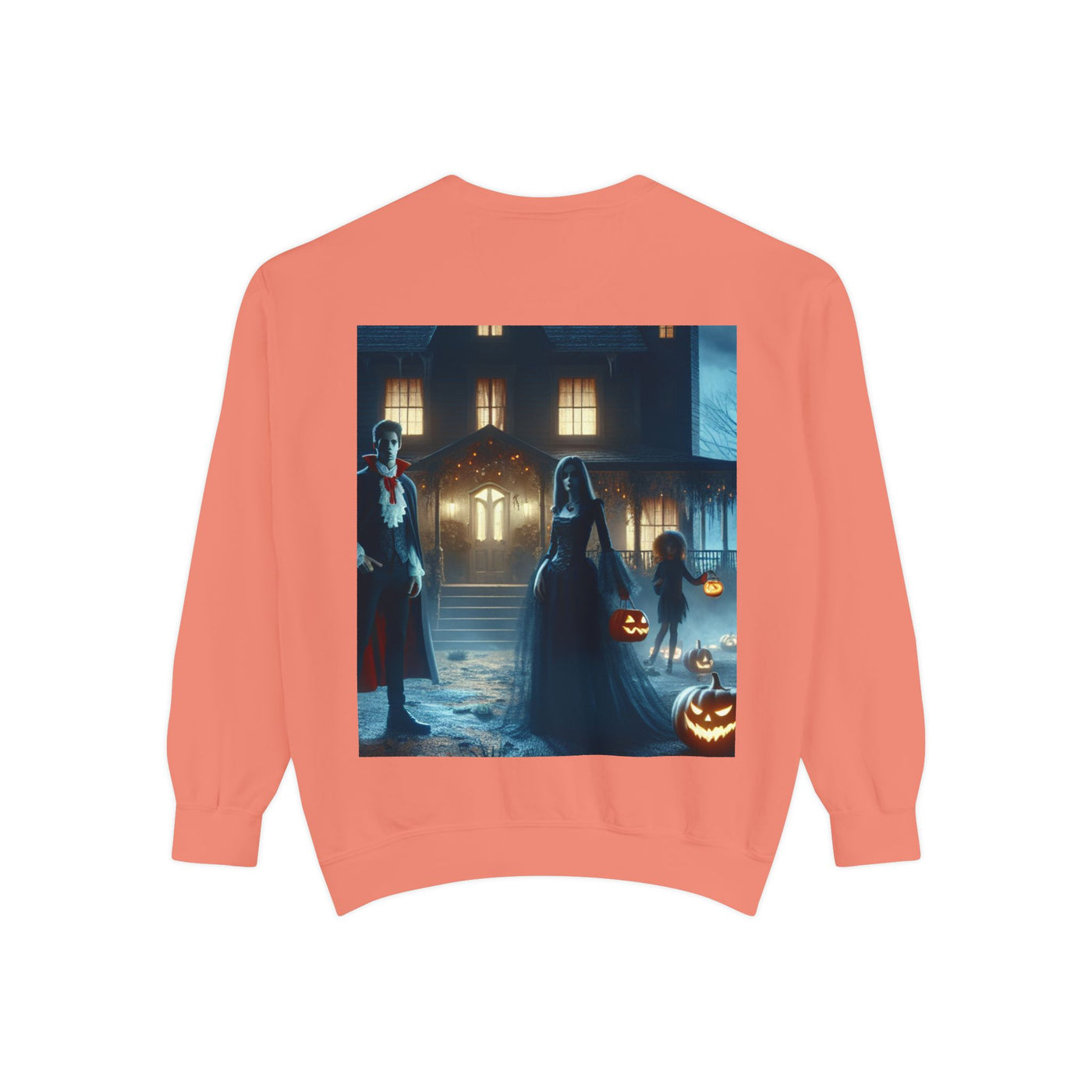 Halloween Unisex Sweatshirt, Cozy Fall Fashion, Spooky Sweatshirt, Ghostly Vibes, Perfect for Parties, Autumn Style