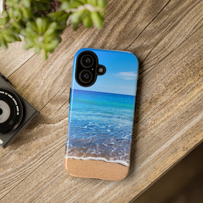 Ocean Wave Phone Case | Tough Cases for Beach Lovers, Waterproof Design, Summer Vibe, Gift for Her, Travel Accessories