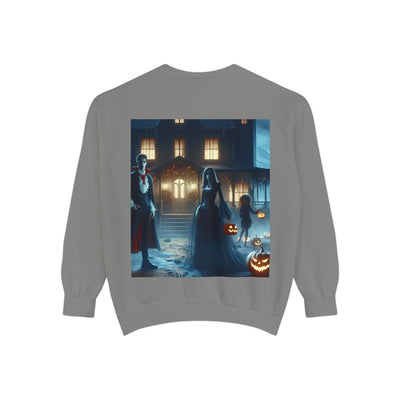 Halloween Unisex Sweatshirt, Cozy Fall Fashion, Spooky Sweatshirt, Ghostly Vibes, Perfect for Parties, Autumn Style