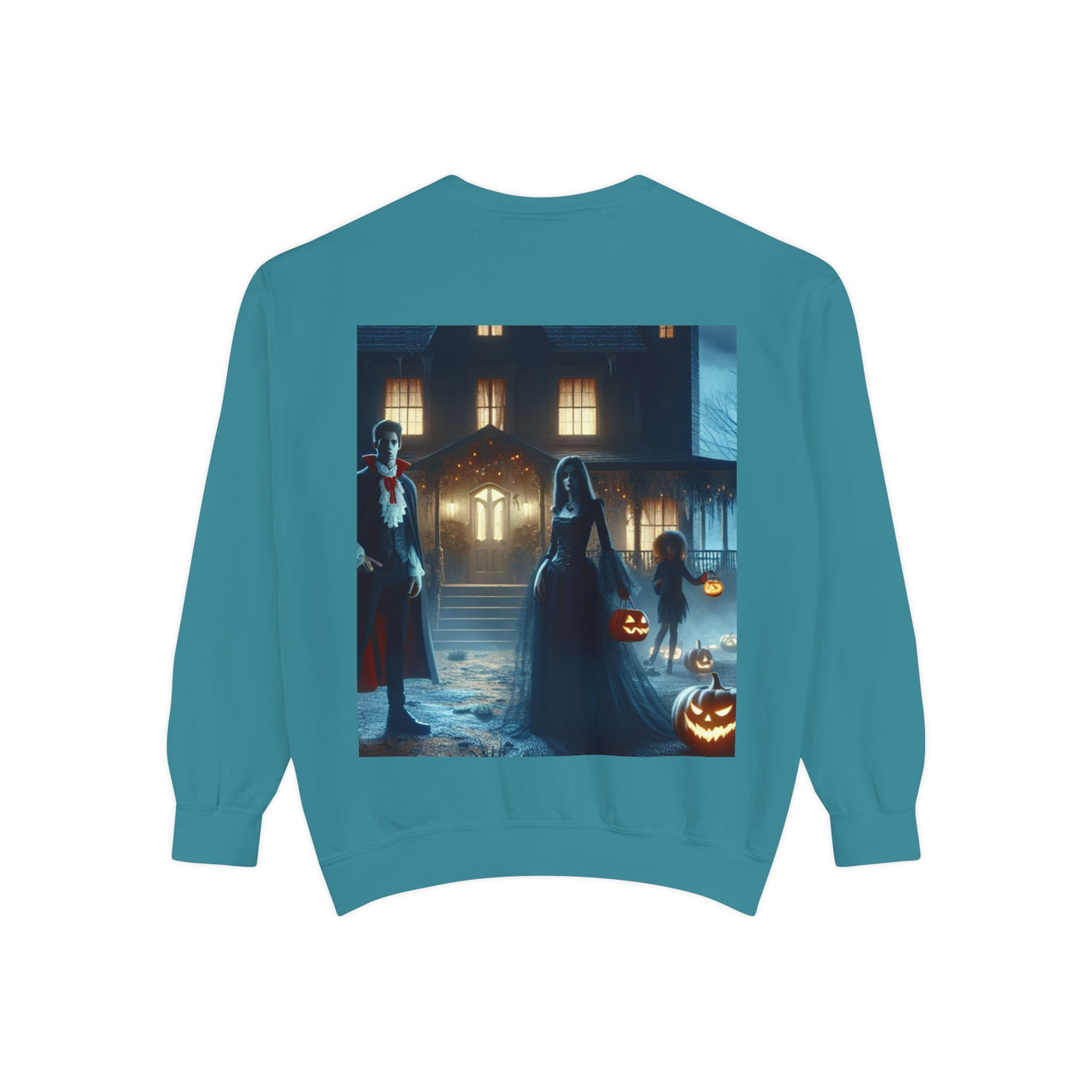 Halloween Unisex Sweatshirt, Cozy Fall Fashion, Spooky Sweatshirt, Ghostly Vibes, Perfect for Parties, Autumn Style