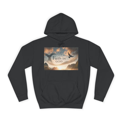 Spiritual Love College Hoodie, Unisex Hoodie, Faith Apparel, Inspirational Gifts, Cozy College Wear, God Love Hoodie