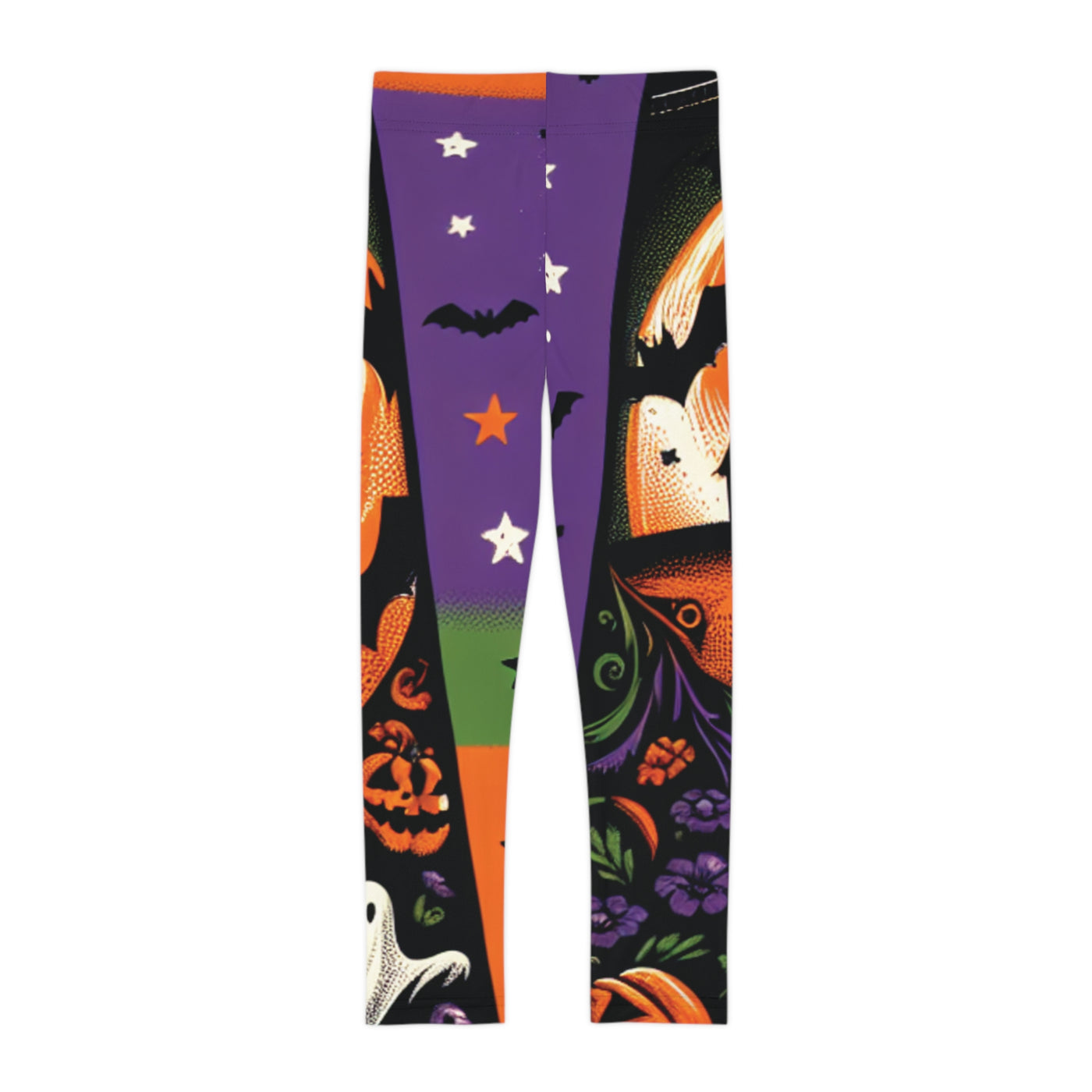 Spooky Kids Leggings | Halloween Leggings, Ghost Leggings, Pumpkin Leggings, Fun Leggings for Kids, October Outfit