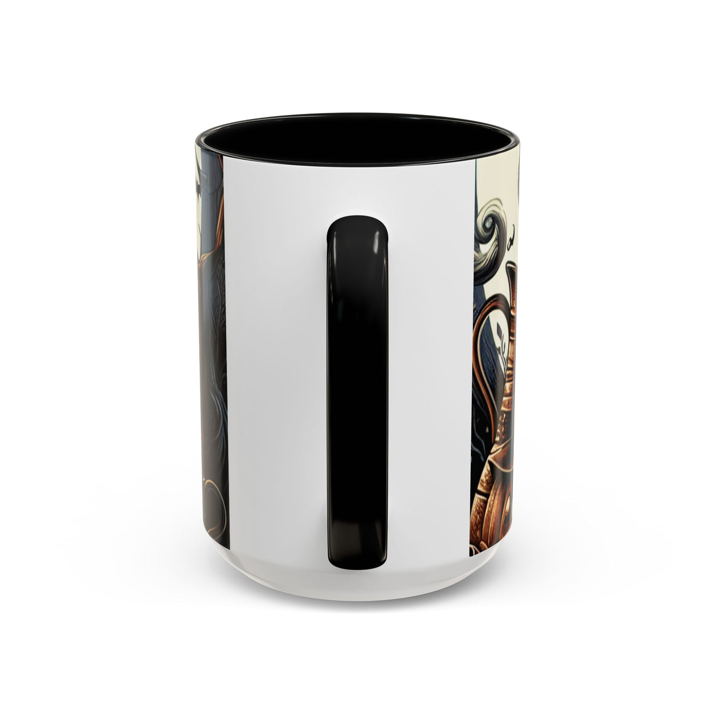 Halloween Pumpkin Accent Coffee Mug - Spooky Decor, Autumn Gift, Hot Beverage Cup, Halloween Party, Cozy Vibe