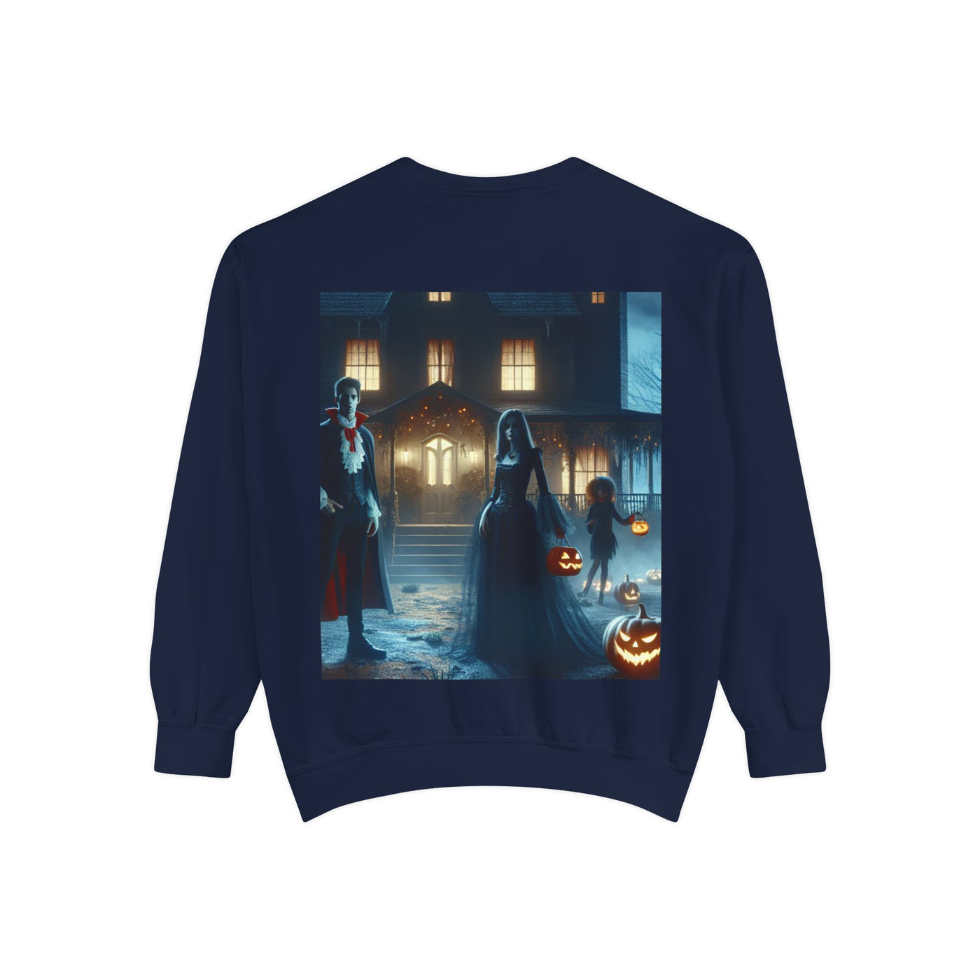 Halloween Unisex Sweatshirt, Cozy Fall Fashion, Spooky Sweatshirt, Ghostly Vibes, Perfect for Parties, Autumn Style