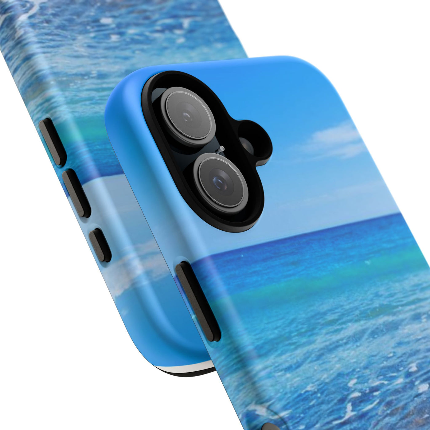 Ocean Wave Phone Case | Tough Cases for Beach Lovers, Waterproof Design, Summer Vibe, Gift for Her, Travel Accessories