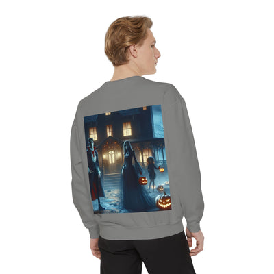 Halloween Unisex Sweatshirt, Cozy Fall Fashion, Spooky Sweatshirt, Ghostly Vibes, Perfect for Parties, Autumn Style