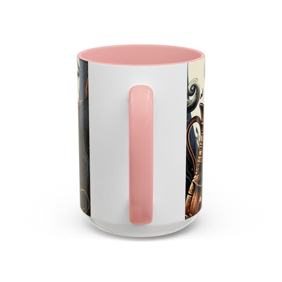 Halloween Pumpkin Accent Coffee Mug - Spooky Decor, Autumn Gift, Hot Beverage Cup, Halloween Party, Cozy Vibe