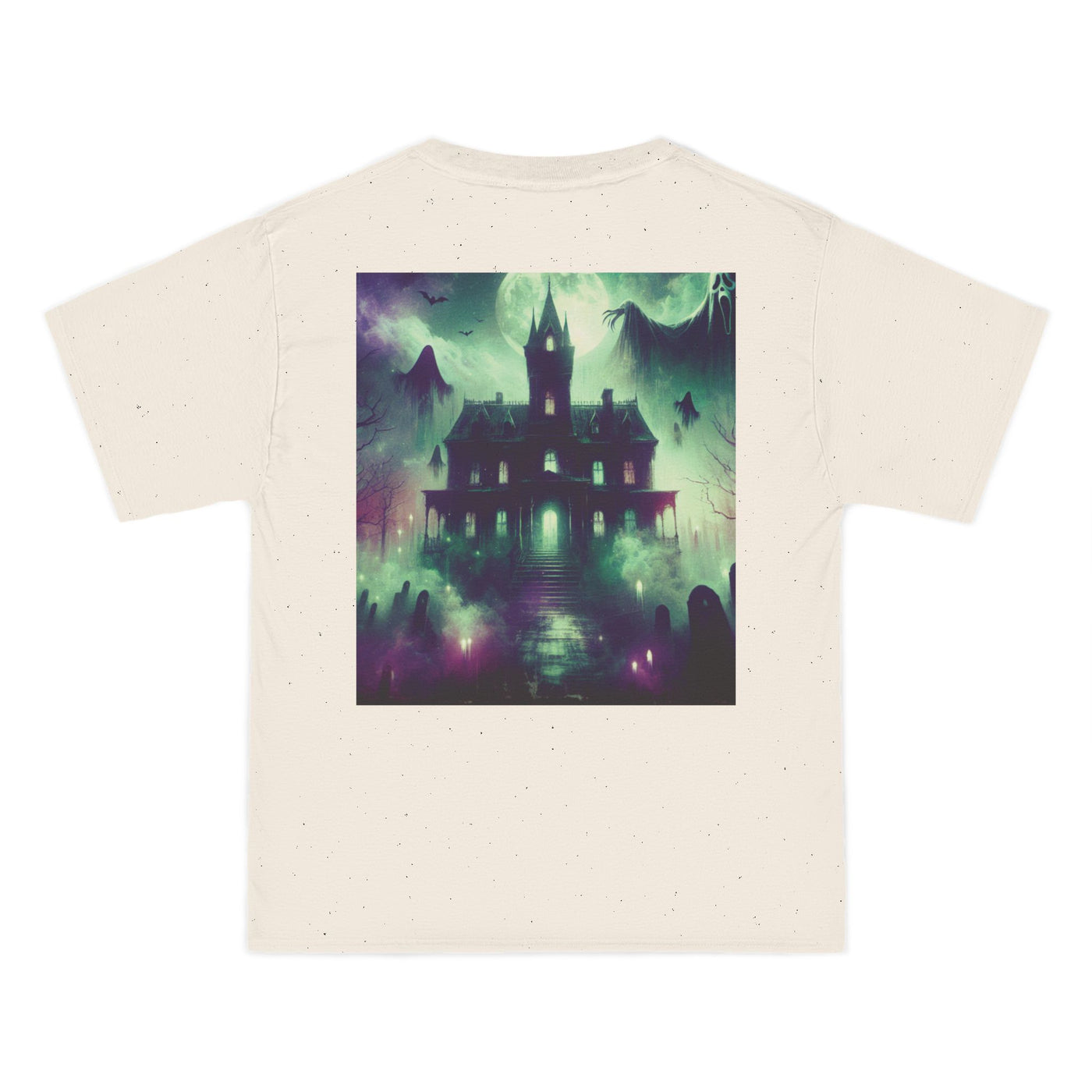 Halloween Haunted House T-Shirt, Spooky Shirt, Ghostly Tee, October Apparel, Fall Fashion, Nightmare Design