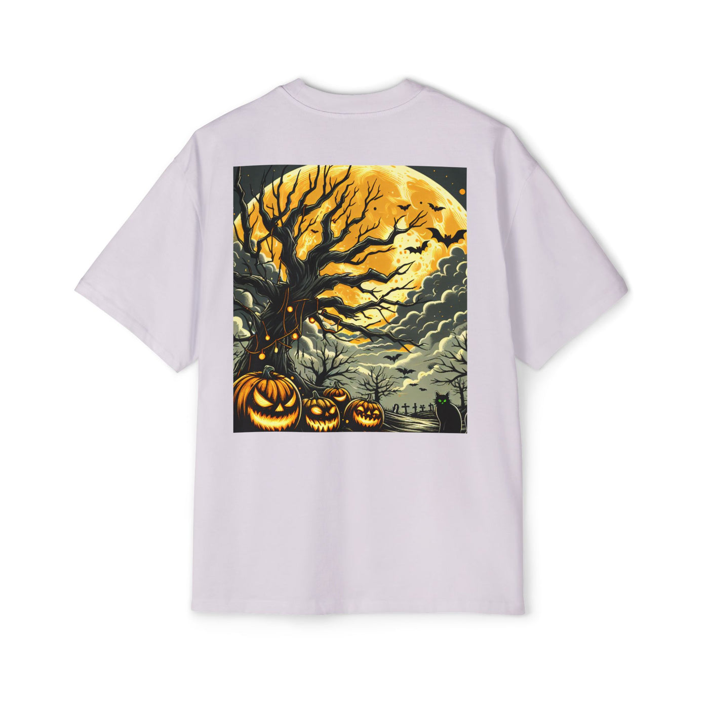 Stylish Halloween Oversized Tee, Spooky, Halloween Apparel, Unisex T-shirt, Trick-or-Treat Shirt, Autumn Fashion, Gift for Him