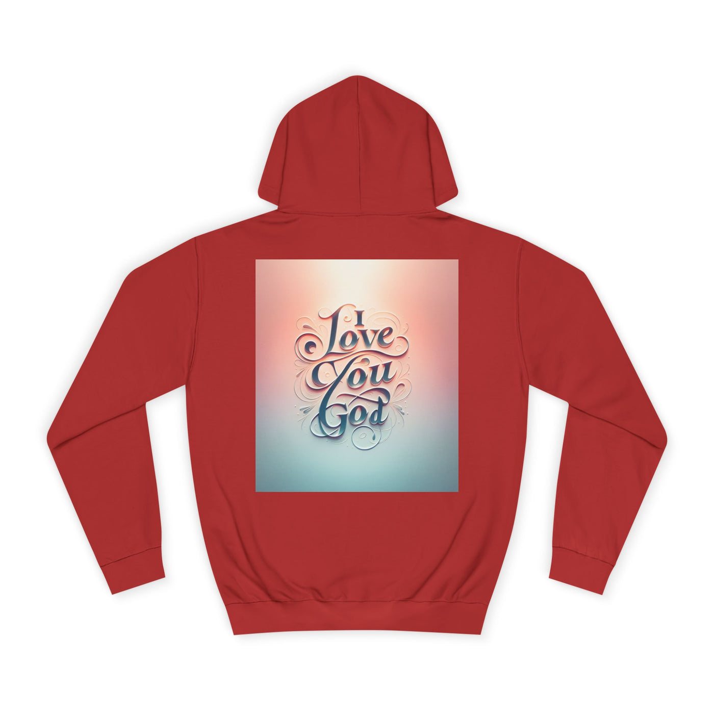 Spiritual Love College Hoodie, Unisex Hoodie, Faith Apparel, Inspirational Gifts, Cozy College Wear, God Love Hoodie