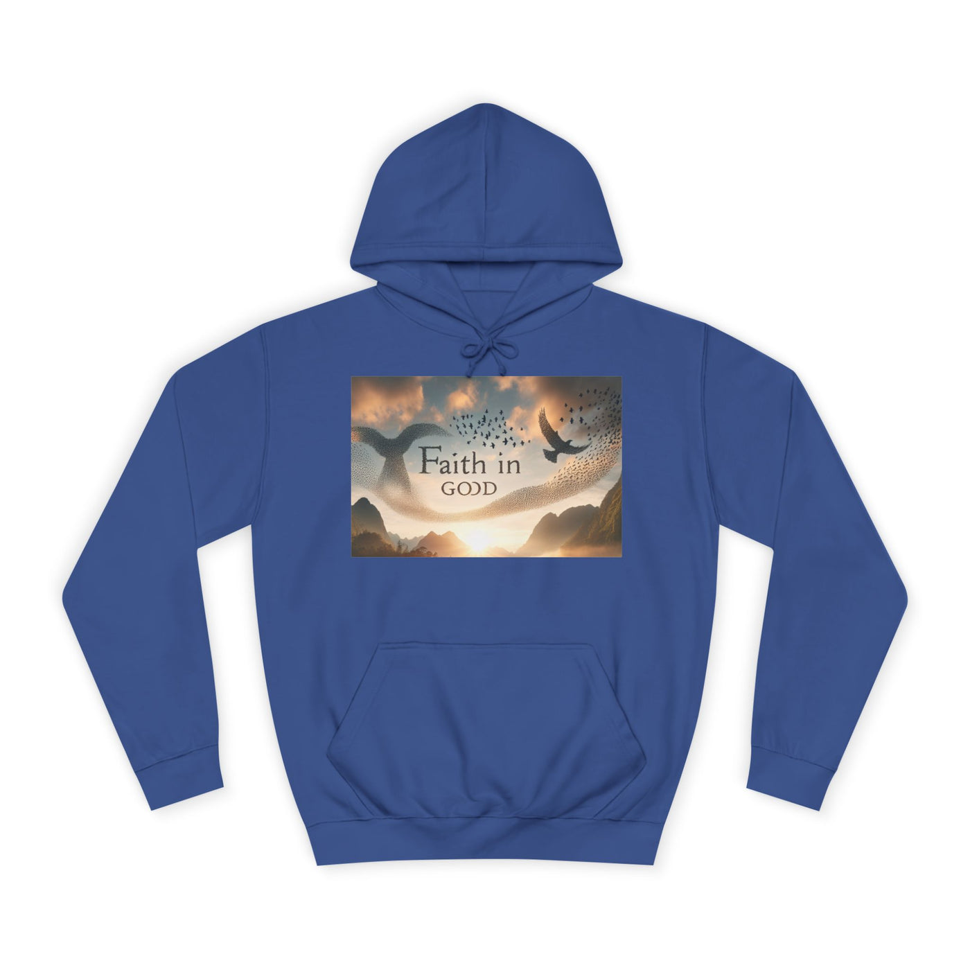 Spiritual Love College Hoodie, Unisex Hoodie, Faith Apparel, Inspirational Gifts, Cozy College Wear, God Love Hoodie