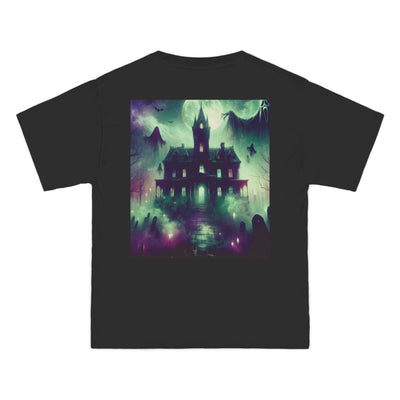 Halloween Haunted House T-Shirt, Spooky Shirt, Ghostly Tee, October Apparel, Fall Fashion, Nightmare Design