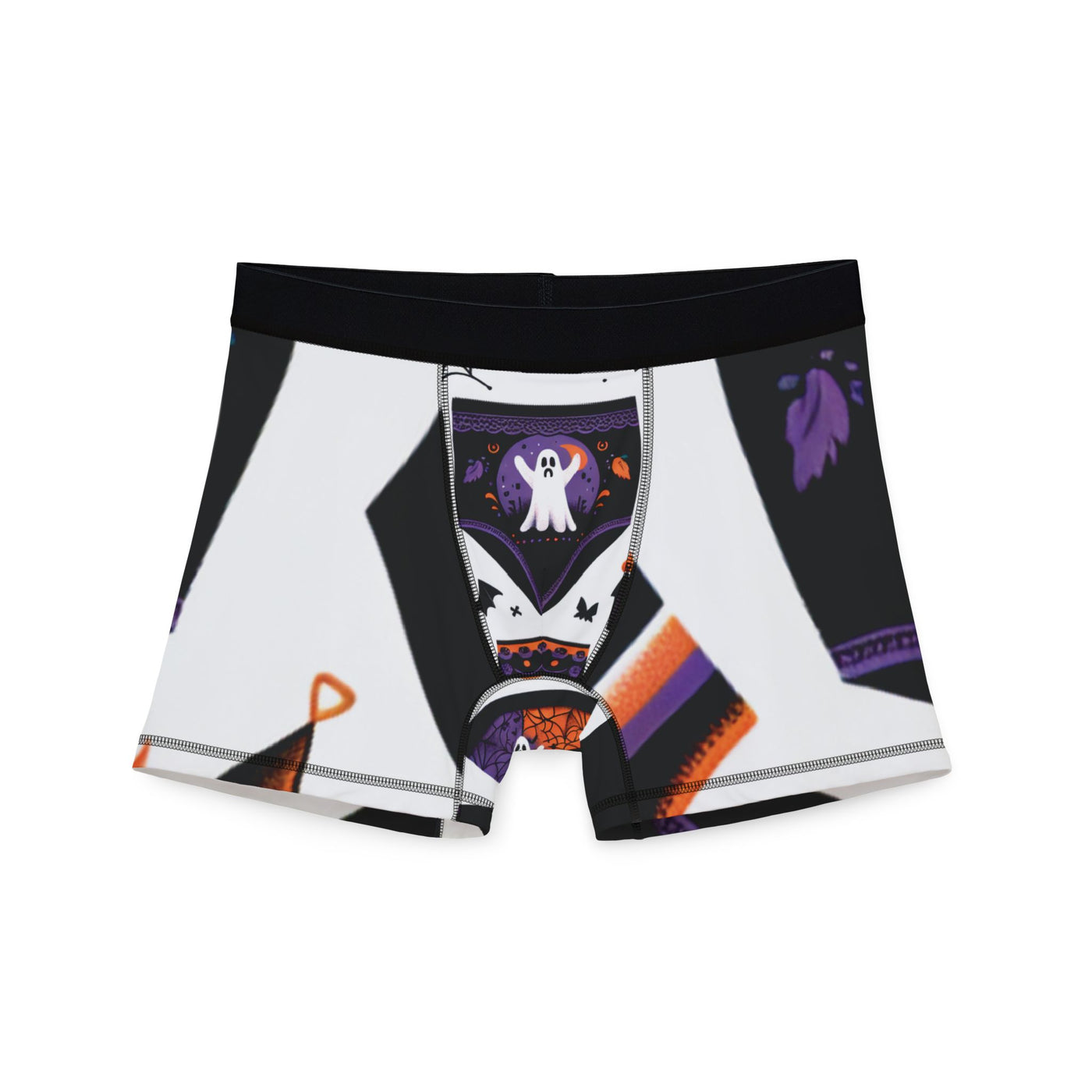Spooky Ghost Men's Boxers, Halloween Undergarments, Funny Boxers, Ghoulish Boxer Shorts, Comfortable Sleepwear, Unique Gift