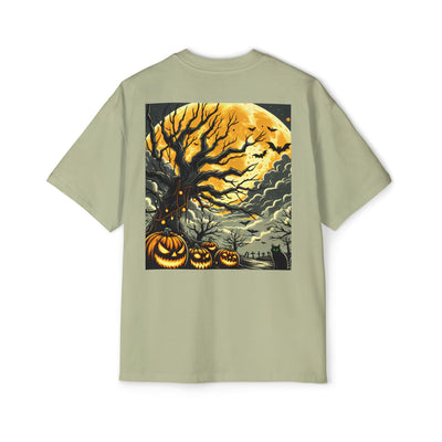 Stylish Halloween Oversized Tee, Spooky, Halloween Apparel, Unisex T-shirt, Trick-or-Treat Shirt, Autumn Fashion, Gift for Him