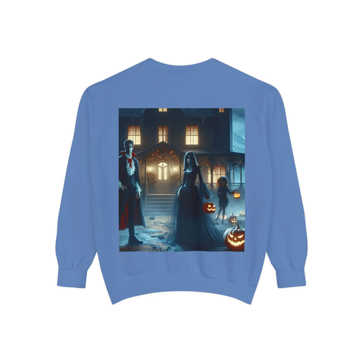 Halloween Unisex Sweatshirt, Cozy Fall Fashion, Spooky Sweatshirt, Ghostly Vibes, Perfect for Parties, Autumn Style